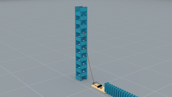 Einfacher Turm